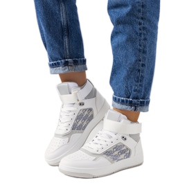 PA1 Hvide Kansas sneakers til kvinder