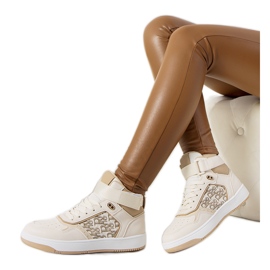 PA1 Kansas beige sneakers til kvinder