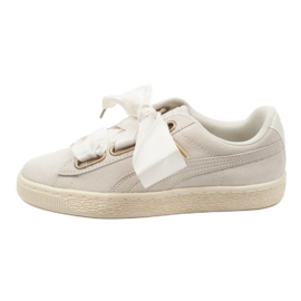 Puma Ruskind Heart Satin W 362714 04 beige gylden