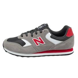 New Balance M ML393VT1 sko hvid rød grå