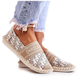 PS1 Klassiske Beige Warm Time Espadriller brun