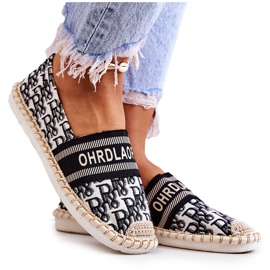 PS1 Klassiske Black Warm Time Espadrilles beige sort