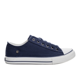 Big Star marineblå herresneakers DD174270