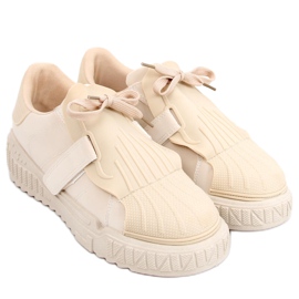 Melbo Beige sneakers til kvinder