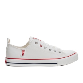 Big Star hvide herresneakers JJ174069