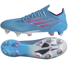 Adidas X Speedflow.1 Sg M GW7471 fodboldstøvler blå blå