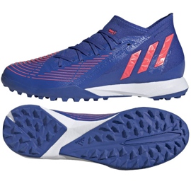 Adidas Predator Edge.3 Tf M GW9999 fodboldstøvler blå blå