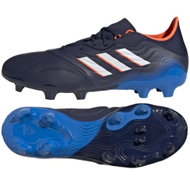Adidas Copa Sense.2 Fg M GW7388 fodboldstøvler flerfarvet blå og marineblå