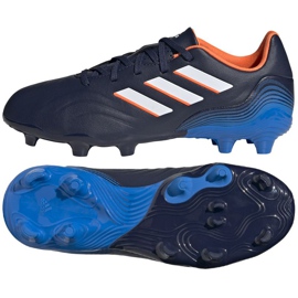 Adidas Copa Sense.3 Fg Jr GW7412 fodboldstøvler flerfarvet marine blå