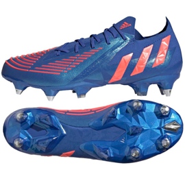 Adidas Predator Edge.1 L Sg M H02973 fodboldstøvler blå blå