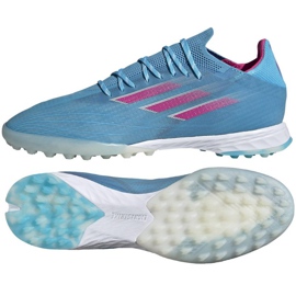 Adidas X Speedflow.1 Tf M GW7472 fodboldstøvler blå blå