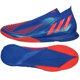 Adidas Predator Edge.1 In M GX0015 fodboldstøvler blå blå