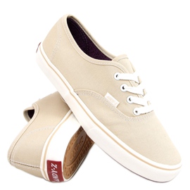 Fulla Khaki damesneakers beige