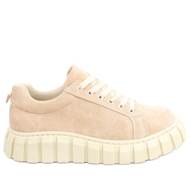 Tyra Beige sneakers til kvinder