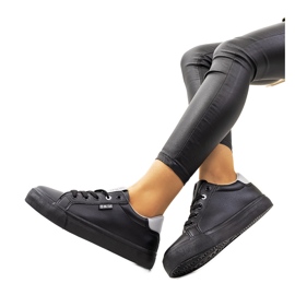 Sorte sneakers til kvinder Big Star EE274314