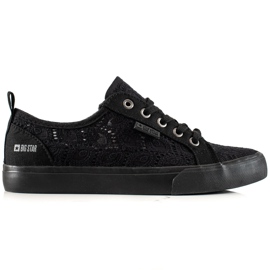 Dame Big Star openwork sneakers JJ274064 sort