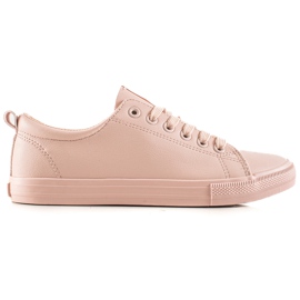 Big Star Sneakers til kvinder JJ274071 lyserød