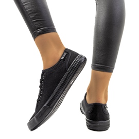 Big Star Black damesneakers JJ274066 sort