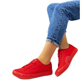 Big Star Red damesneakers JJ274068 rød