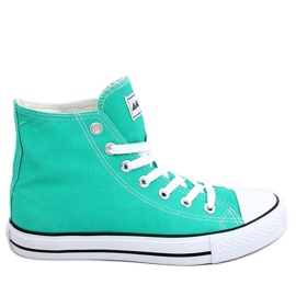 Inga L.GRØN ankelhøje sneakers