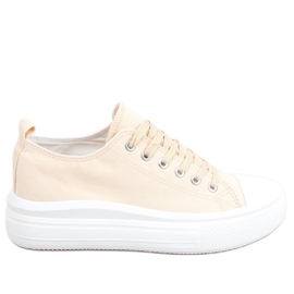 Ebbe Beige sneakers til kvinder