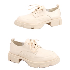 Højsålede sko Unna Beige