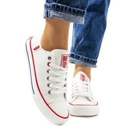White Big Star damesneakers JJ274130 hvid