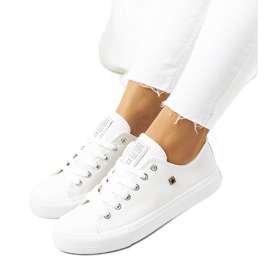 White Big Star damesneakers V274869 hvid