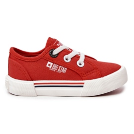 Sneakers Slip Big Star JJ374167 Rød