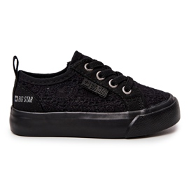 Sort gennembrudt Big Star JJ374133 Sneakers