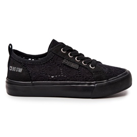 Sort gennembrudt Big Star JJ374011 sneakers