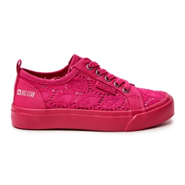 Openwork sneakers Big Star JJ374007 Pink ['lyserød'] lyserød