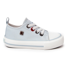 Klassiske lave sneakers til børn Big Star HH374094 Blå