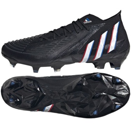 Adidas Predator Edge.1 Fg M H02935 fodboldstøvler flerfarvet sort