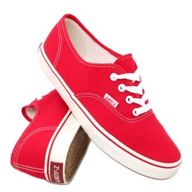 Aura Red damesneakers rød
