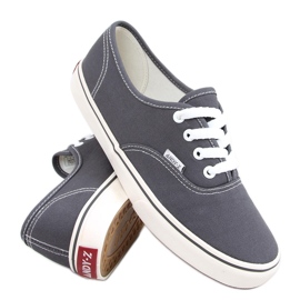 Aura DK.GRAY sneakers til kvinder grå