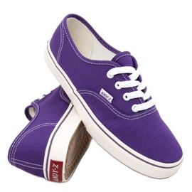 Aura lilla sneakers til kvinder violet