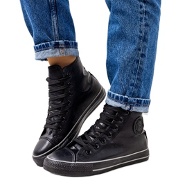 Sorte, isolerede ankelhøje sneakers fra Lade