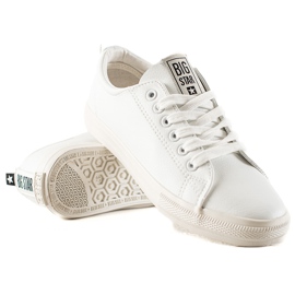 Big Star Sneakers til kvinder JJ274311 hvid