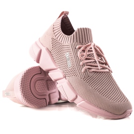 Damesneakers Big Star JJ274266 lyserød