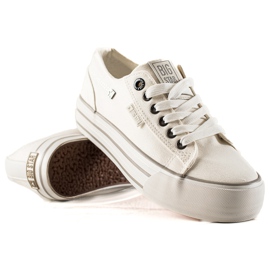 Big Star Sneakers til kvinder HH274052 hvid