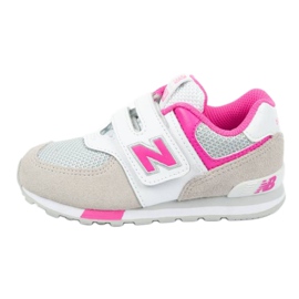 New Balance Jr IV574FNG sko hvid