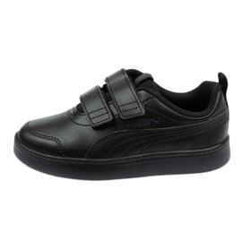 Puma Courtflex Spædbørn 371543 06 sort