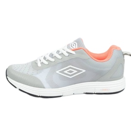 Umbro W UMFL0018-01GW sko hvid orange grå