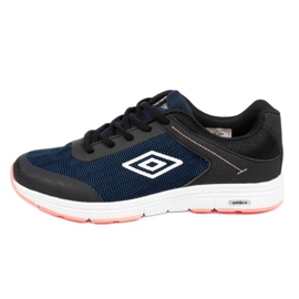 Umbro W UMFM0153 sko sort marine blå