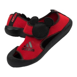 Adidas Jr F35863 sandaler rød