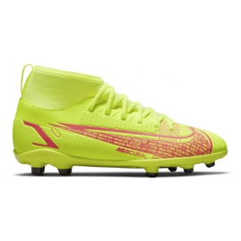 Nike Mercurial Superfly 8 Club Mg Jr CV0790-760 fodboldsko grøn grøn