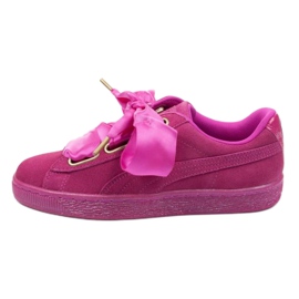 Puma Ruskind Heart Satin W 362714 01 lyserød