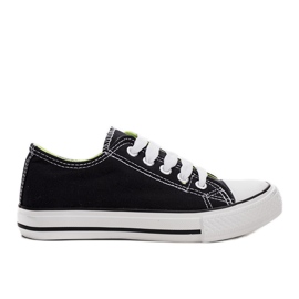 Sorte Senco børnesneakers