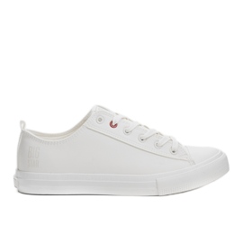 Big Star hvide herresneakers JJ174006